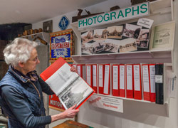 Demonstrating the huge photo library